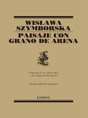 cover image of Paisaje con grano de arena